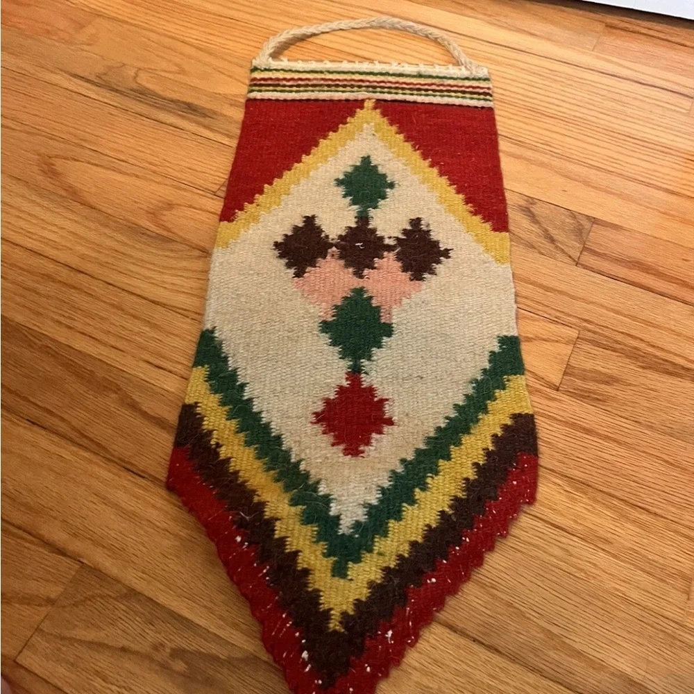 Vintage Wall Hanging Tapestry Wool